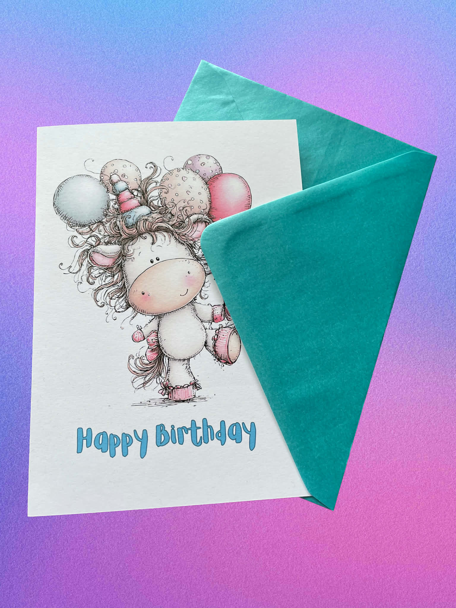 Happy Birthday Unicorn Set
