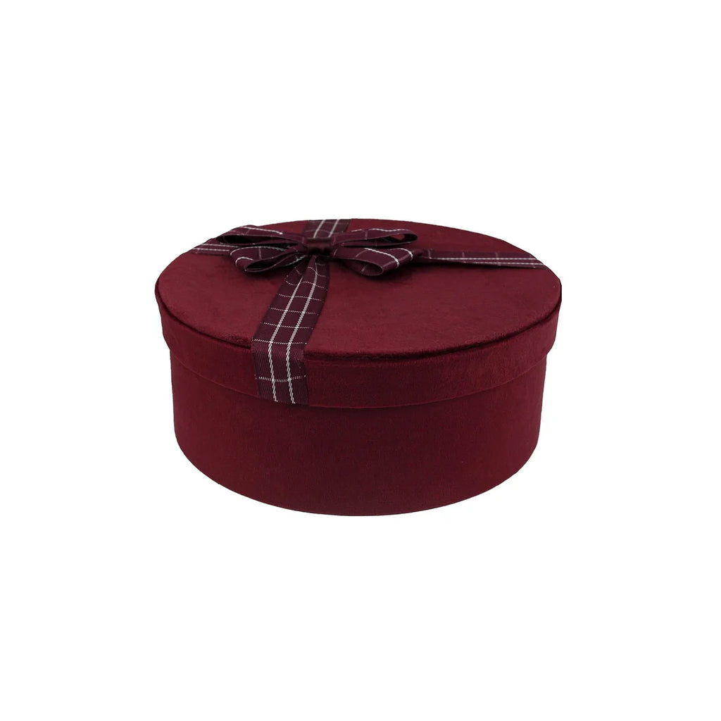 Luxury Burgundy Velvet Gift Box