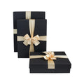 Luxury Black Gift Boxes - Set of 3