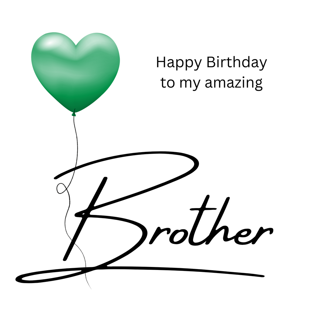 Happy Birthday Card - for family members
