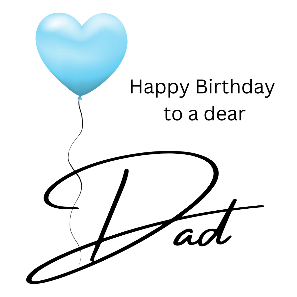 Happy Birthday Card - for family members