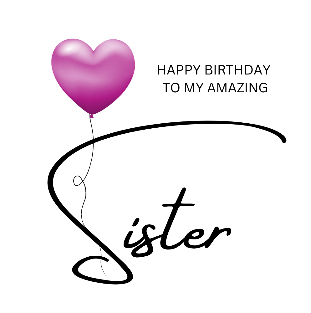 Happy Birthday Card - for family members