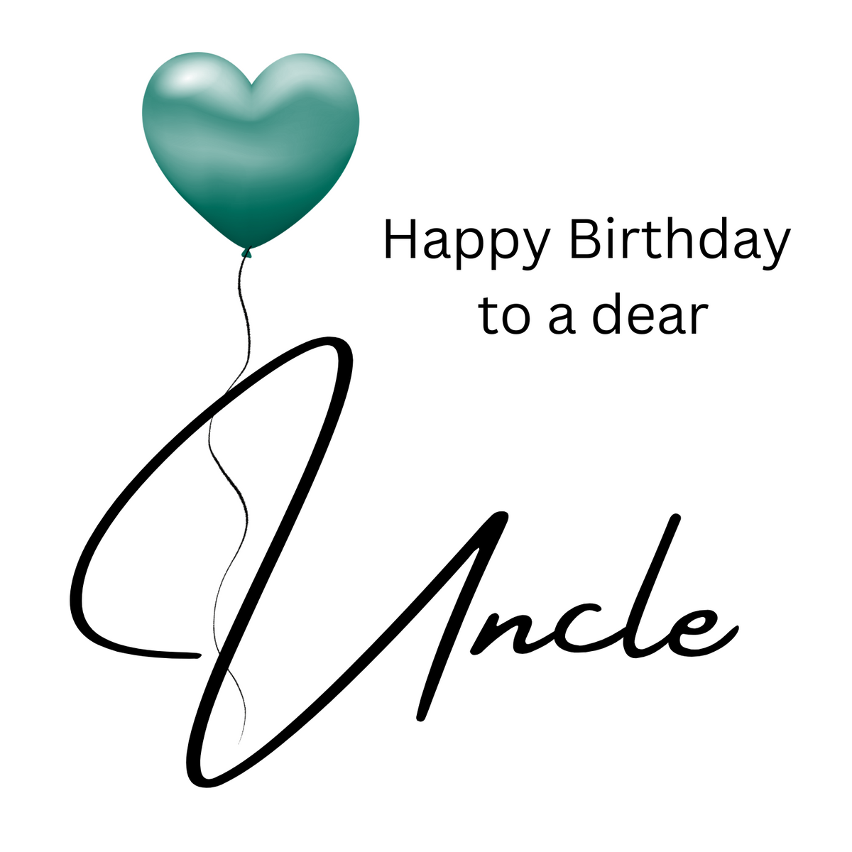 Happy Birthday Card - for family members