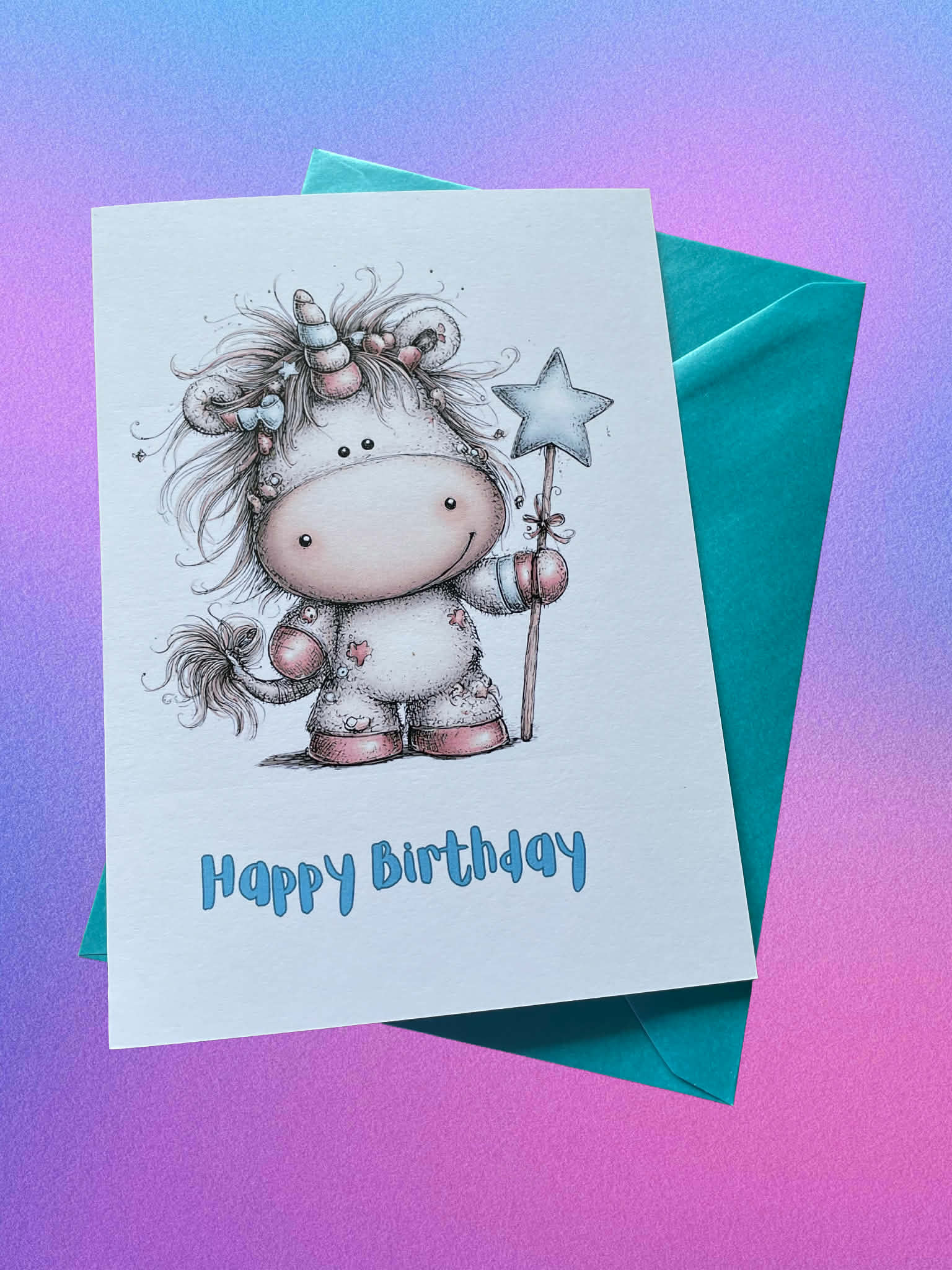 Happy Birthday Unicorn Set