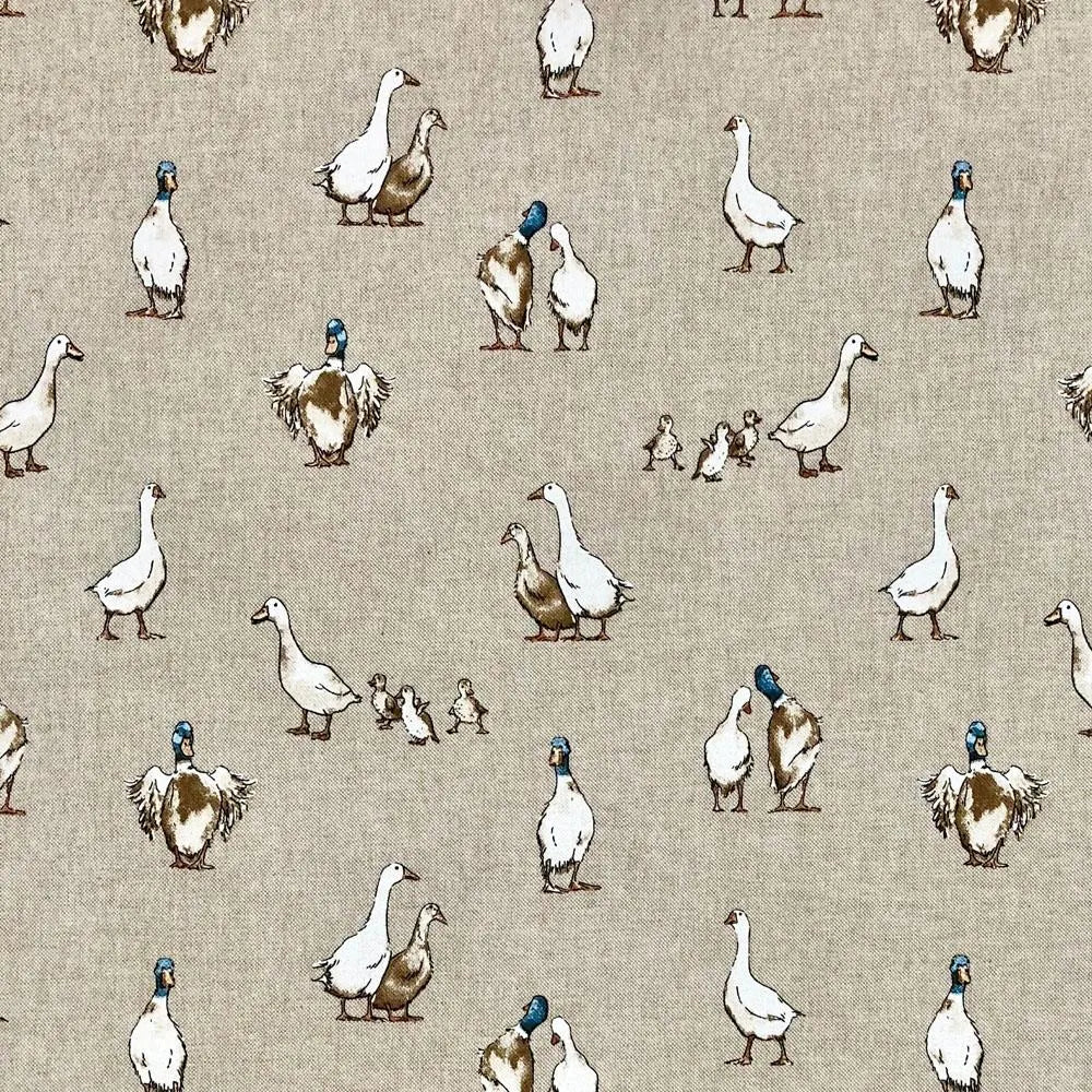Table Runner in lovely ducks design fabric